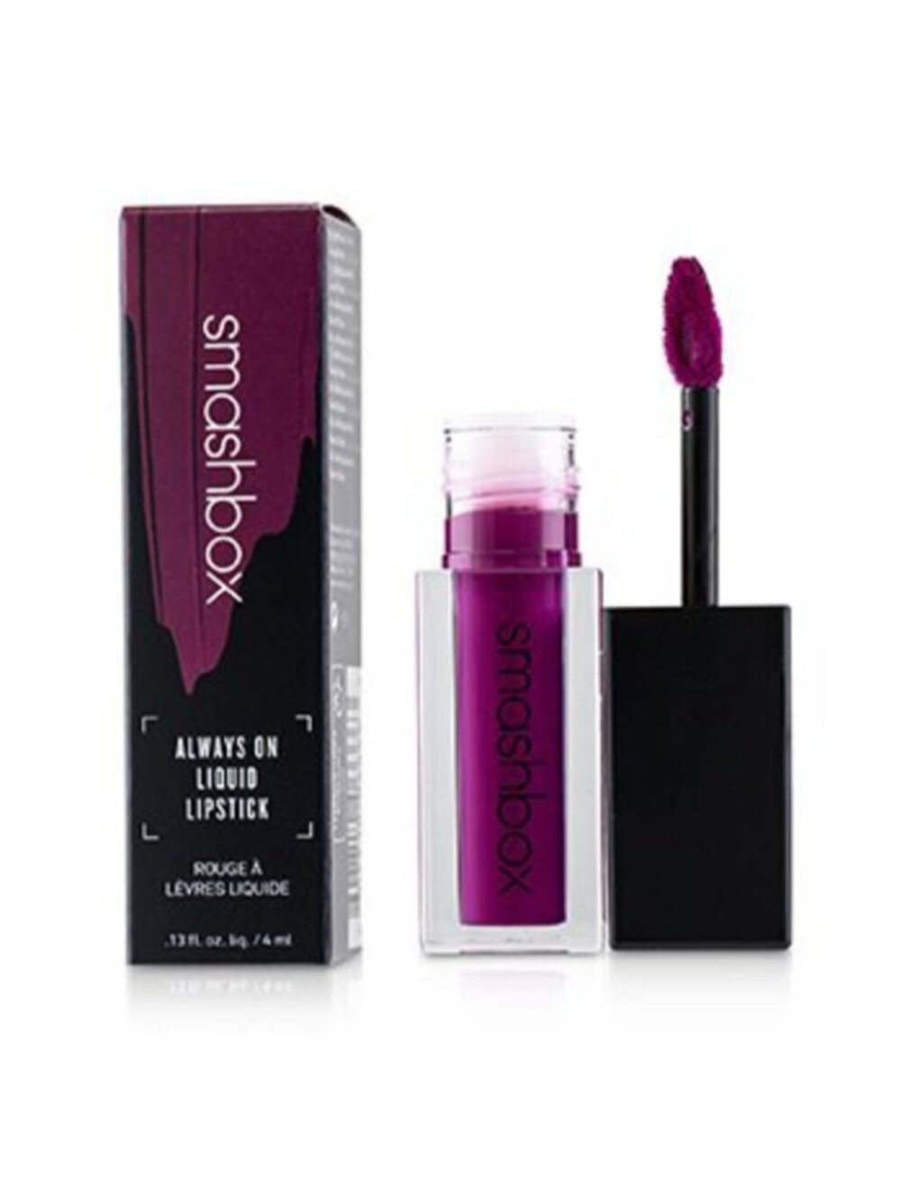 Smashbox Always On Liquid Lipstick Throwback Jam 0.13oz 4ml Long-Wear Matte New